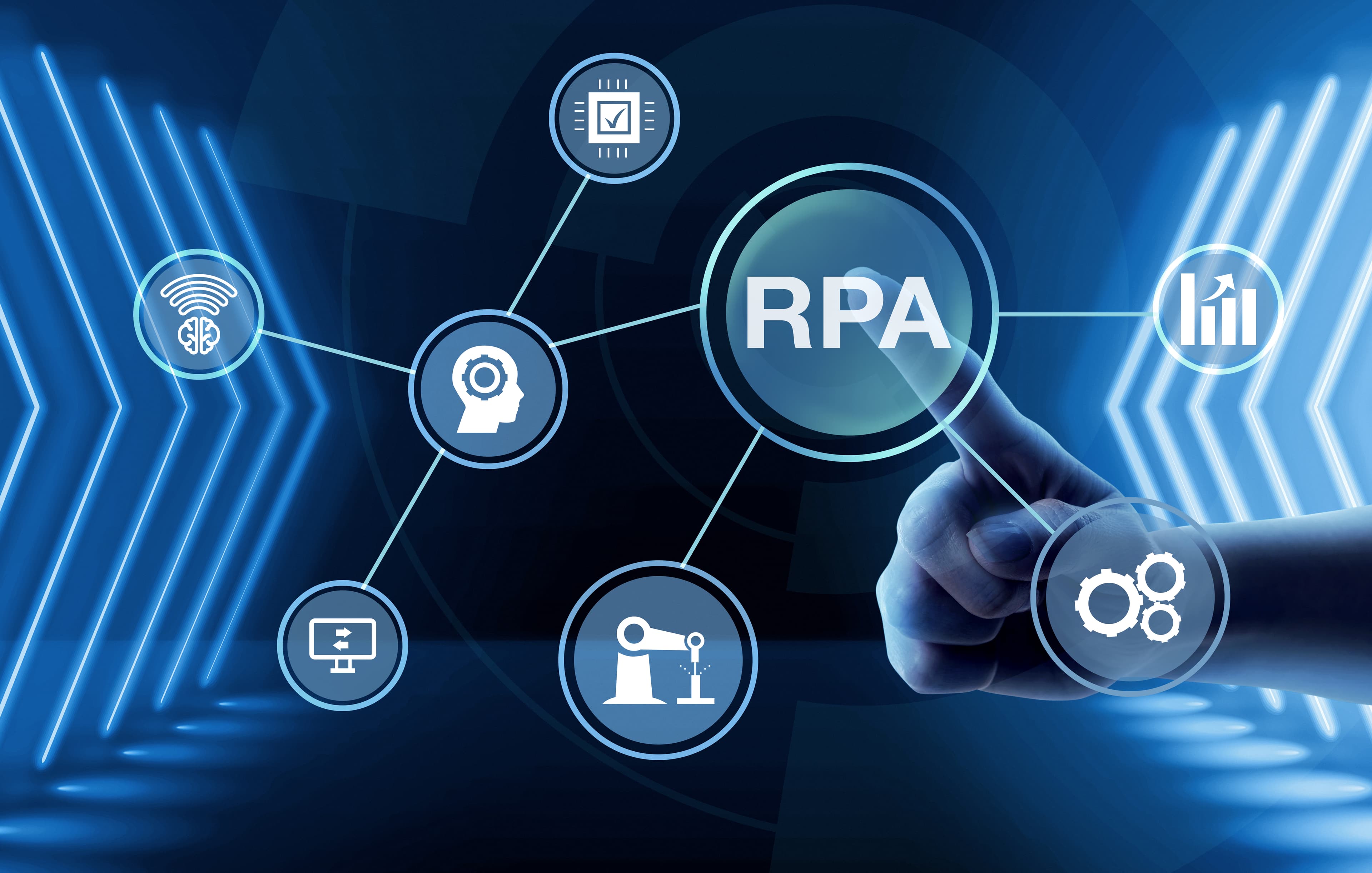 Robotic Process Automation and AI-powered business process optimization